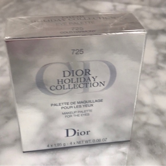 Dior Holiday Collection 725 For The Eyes Palette Cold Harmony Eyeshadow - Picture 6 of 8